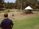 Frisby antics