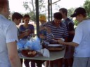 Food time. Will gets in early