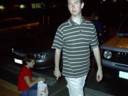 After a mixup of roders at Maccas and our return, we settled in at Domino's carpark to eat and be merry