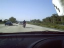 Can't see it, but number plate of bike was 'UR [number]'